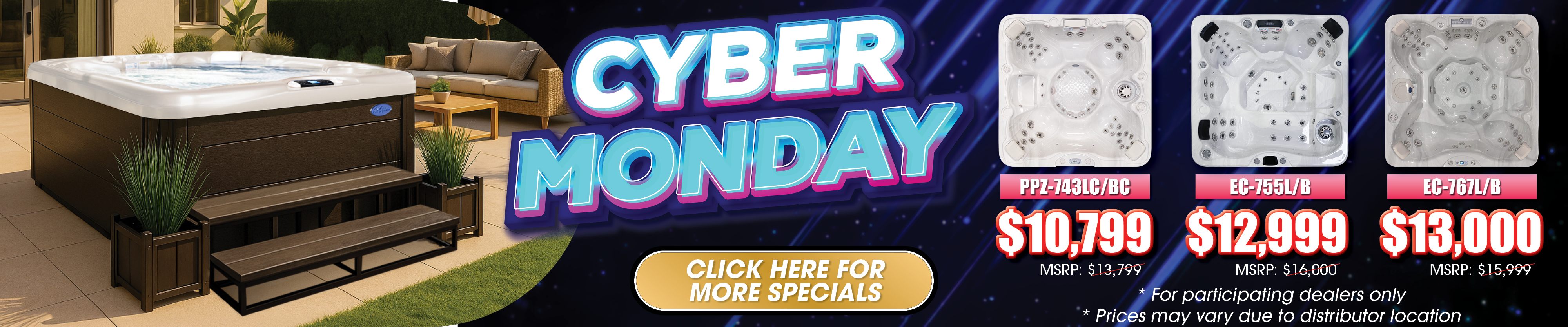 Calspas hot tub being used in a family setting - Antioch