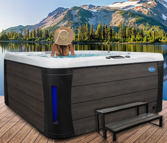 Calspas hot tub being used in a family setting - hot tubs spas for sale Antioch